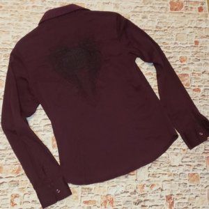 Harley Davidson Embroidered Top S